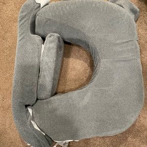 TWINS my brest friend nursing pillow grey